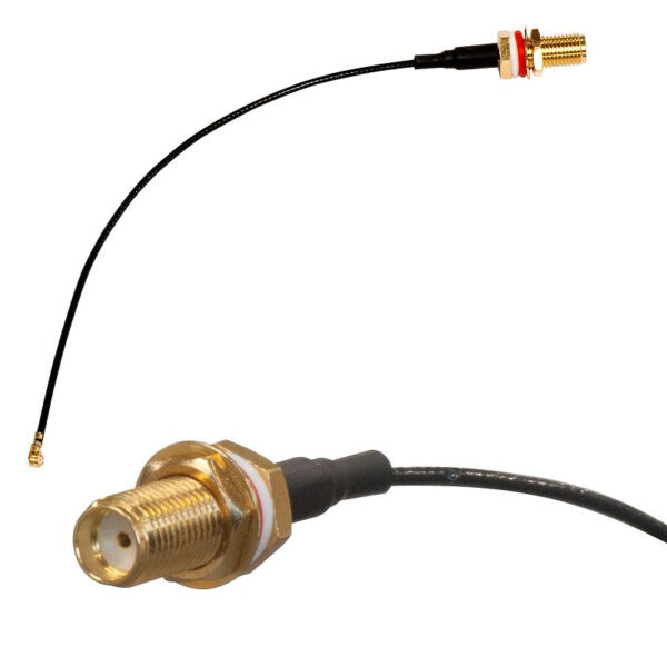 Mikrotik U.fl-SMA ženski pigtail kabel, za spajanje LTE kartice na vanjsku antenu (ACSMAUFL)