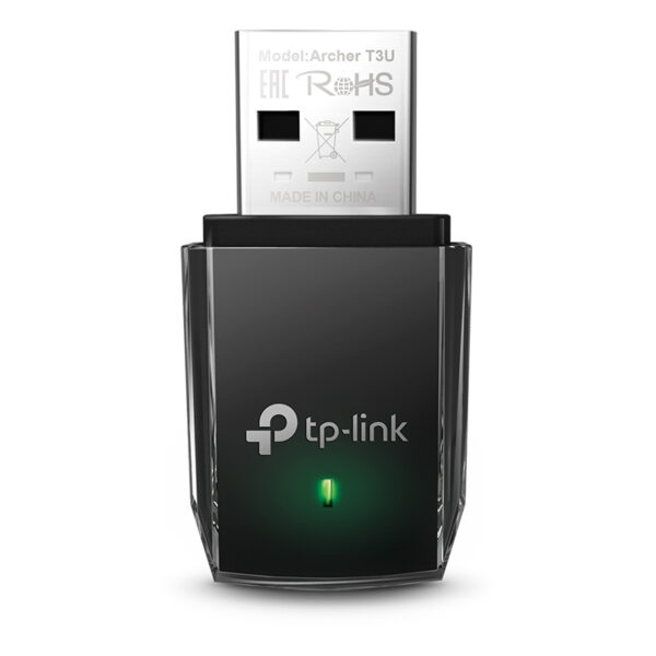TP-Link AC1300 Archer T3U bežični Dual-Band MU-MIMO mini USB3.0 adapter 400Mbps/867Mbps (2.4GHz/5GHz), 802.11a/b/g/n/ac