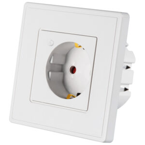 WOOX WiFi Smart zidna utičnica, 250VAC 10A 2300W, WooxHome app, glasovna kontrola - Alexa & Google Assistant (R4054)