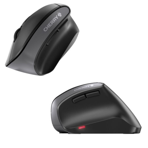 Cherry MW 4500 bežični ergonomski optički miš za dešnjake, crni