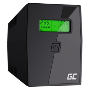 Green Cell UPS (UPS01LCD) Micropower 600VA/360W, Line Interactive AVR, LCD