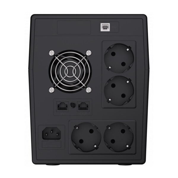 46452_02 Green Cell UPS (UPS04) Micropower 1500VA/900W, Line Interactive AVR, LCD