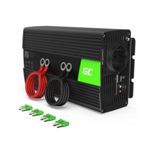46542_01 Green Cell strujni inverter 12V na 230V, 1000W/2000W Pure Sine Wave (INV09)