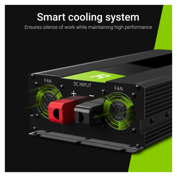 Green Cell strujni inverter 12V na 220V, 3000W/6000W (INV12)