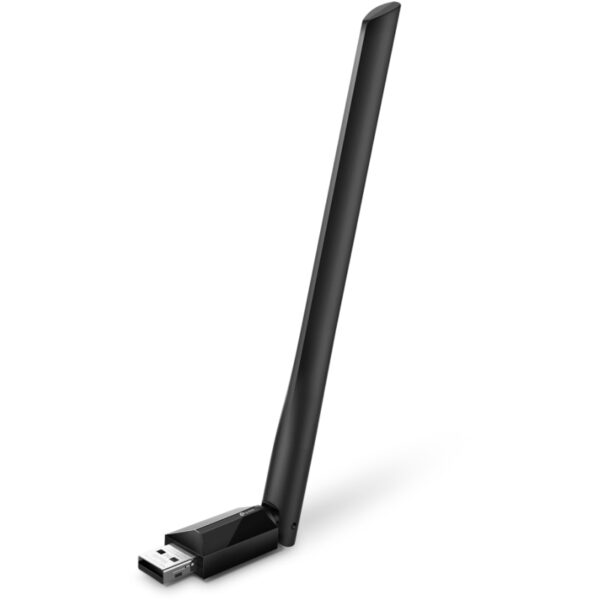 TP-Link AC600 Archer T2U Plus bežični High-Gain Dual-Band USB adapter 200Mbps/433Mbps (2.4GHz/5GHz), 802.11a/b/g/n/ac, 5dBi antena