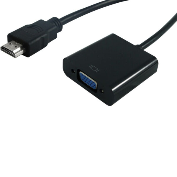 STANDARD adapter/kabel HDMI - VGA, M/F, 0.15m