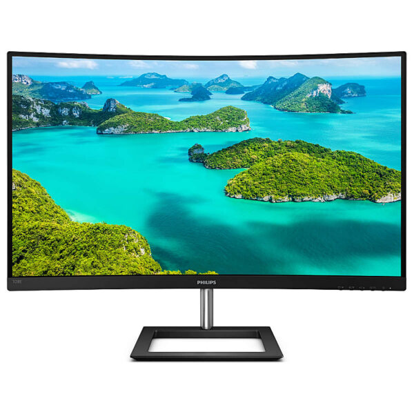 Philips 32" 328E1CA/00 3840×2160 VA, zakrivljeni, 4ms, 2×HDMI/DP, zvučnici, crni