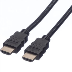 Roline VALUE UltraHD HDMI kabel sa mrežom, M/M, crni, 5.0m