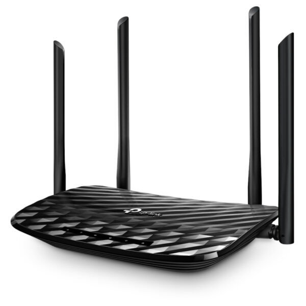 TP-Link AC1200 Archer C6 bežični usmjerivač (Dual-Band Gigabit Router) 300Mbps/867Mbps (2.4GHz/5GHz), 802.11a/b/g/n/ac,  1×G-WAN, 4×G-LAN, 4 antene