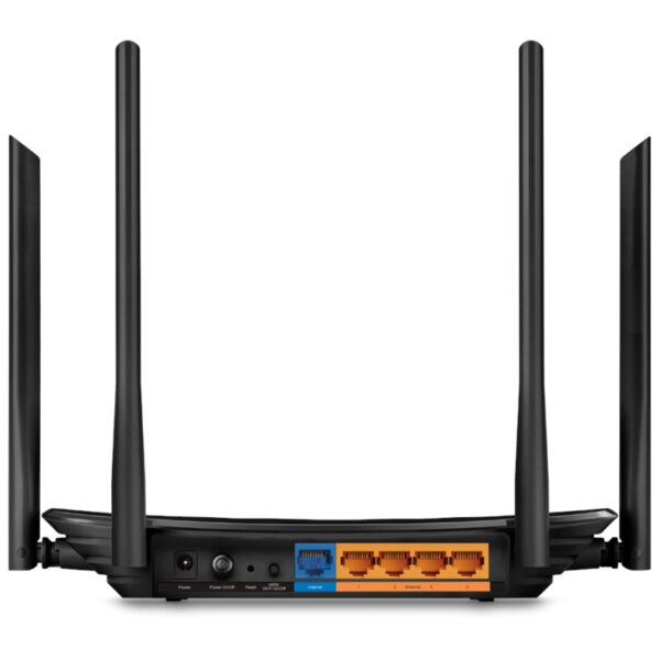 TP-Link AC1200 Archer C6 bežični usmjerivač (Dual-Band Gigabit Router) 300Mbps/867Mbps (2.4GHz/5GHz), 802.11a/b/g/n/ac,  1×G-WAN, 4×G-LAN, 4 antene