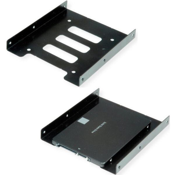 Roline HDD montažni adapter, 3.5" za 1×2.5" HDD/SSD, metalni