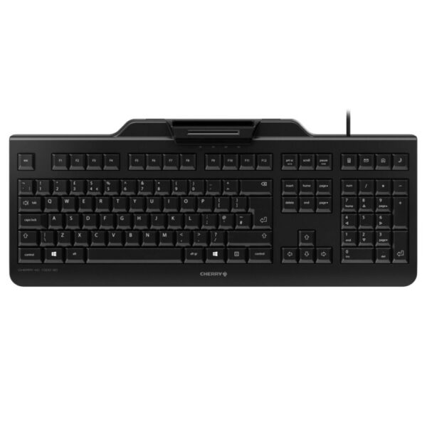 48185_01 Cherry KC 1000SC tipkovnica sa čitačem Smart kartica, USB, crna