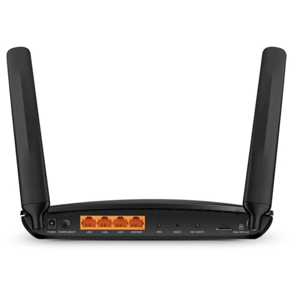 48503_02 TP-Link AC1200 Archer MR600 bežični usmjerivač, Dual-Band 4G+Cat6, 300Mbps/867Mbps (2.4GHz/5GHz), 802.11a/b/g/n/ac, 1×GWAN, 3×GLAN, microSIM, 2×odvojive antene