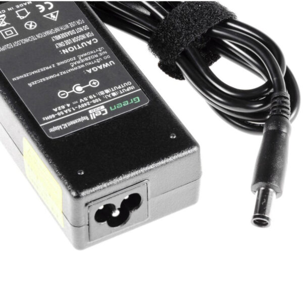 Green Cell (AD09P) Dell AC adapter 90W, 19.5V/4.62A, 7.4mm-5.0mm