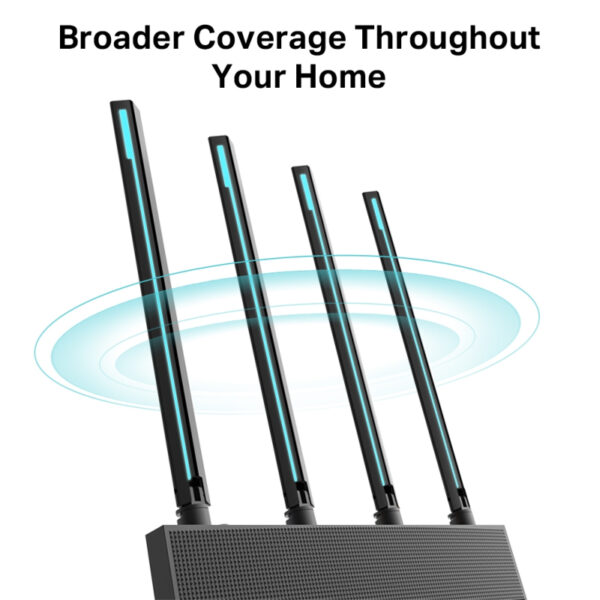 49183_04 TP-Link AC1900 Archer C80 bežični usmjerivač (Dual-Band Router) 600Mbps/1300Mbps (2.4GHz/5GHz), 802.11a/b/g/n/ac, 1×G-WAN, 4×G-LAN, MU-MIMO, 4xfiksne antene
