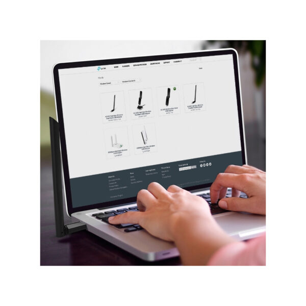 TP-Link AC1300 Archer T3U Plus bežični High-Gain Dual-Band USB3.0 adapter 400Mbps/867Mbps (2.4GHz/5GHz), 802.11a/b/g/n/ac, 2×antena