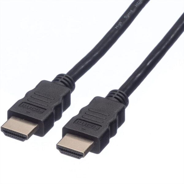 Roline VALUE UltraHD HDMI kabel sa mrežom, M/M, crni, 10m