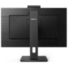Philips 24" 242B1H/00 (23.8") 1920×1080 IPS, Pivot, 75Hz, 4ms, VGA/DVI-D/DP/HDMI, USB3.0/3×USB3.2, Web kamera, zvučnici, crni