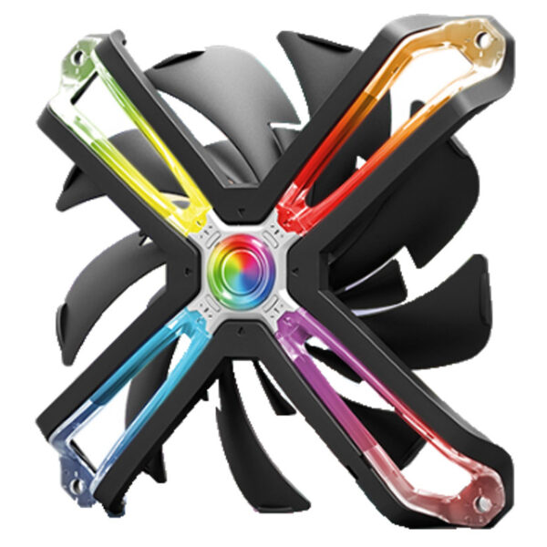 Zalman ZM-SF120 hladnjak za kućište 120×120×26mm, RGB, FDB Bearing, crni