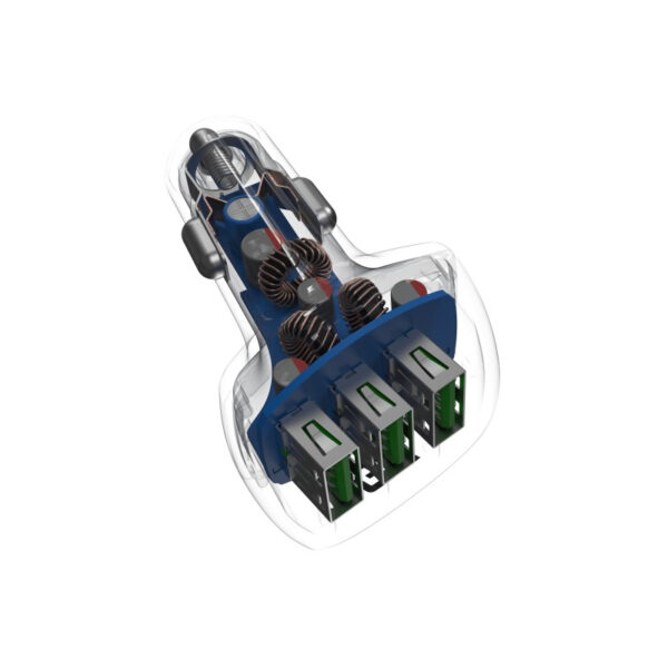 Green Cell auto punjač CADGC01 3xUSB A PowerRide 54W ultra charge