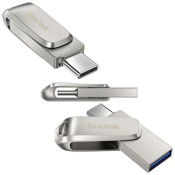 SanDisk 128GB Ultra Dual Drive Luxe USB3.2/USB-C (SDDDC4-128G-G46)