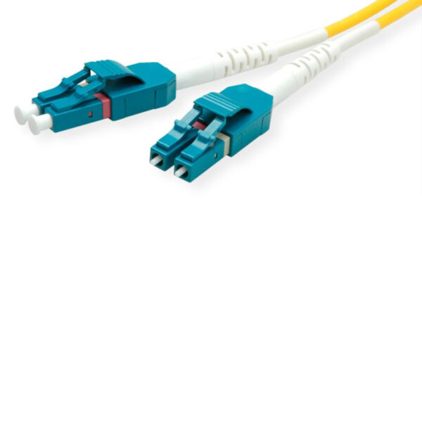 Roline optički kabel 9/125µm LC/LC singlemode Duplex, LSOH, OS2, 3.0m, žuti
