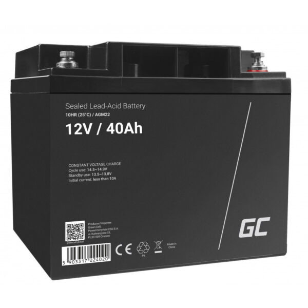 51377_01 Green Cell (AGM22) baterija AGM 12V/40Ah