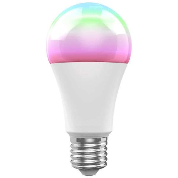 WOOX WiFi Smart LED RGB+CCT žarulja E27, 10W, 806lm, 2700K-6500K dimabilna, WooxHome app, glasovna kontrola - Alexa & Google Assistant (R9074)