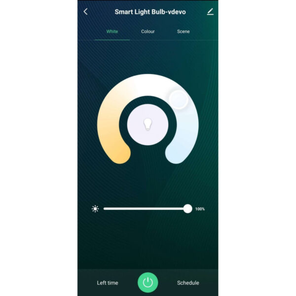 WOOX WiFi Smart LED RGB+CCT žarulja E27, 10W, 806lm, 2700K-6500K dimabilna, WooxHome app, glasovna kontrola - Alexa & Google Assistant (R9074)
