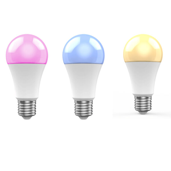 WOOX WiFi Smart LED RGB+CCT žarulja E27, 10W, 806lm, 2700K-6500K dimabilna, WooxHome app, glasovna kontrola - Alexa & Google Assistant (R9074)