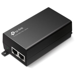 TP-Link PoE+ Injector Adapter, 1×Gbit PoE Port, 1×Gbit Non-PoE Port, 802.3at/af, Data+Power po istom kablu, do 100m, plastično kućište