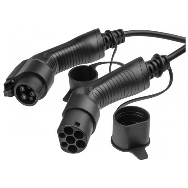 Green Cell (EV18) kabel Tip 2 na Tip 1, 3,6 kW za punjenje električnih vozila 5 m