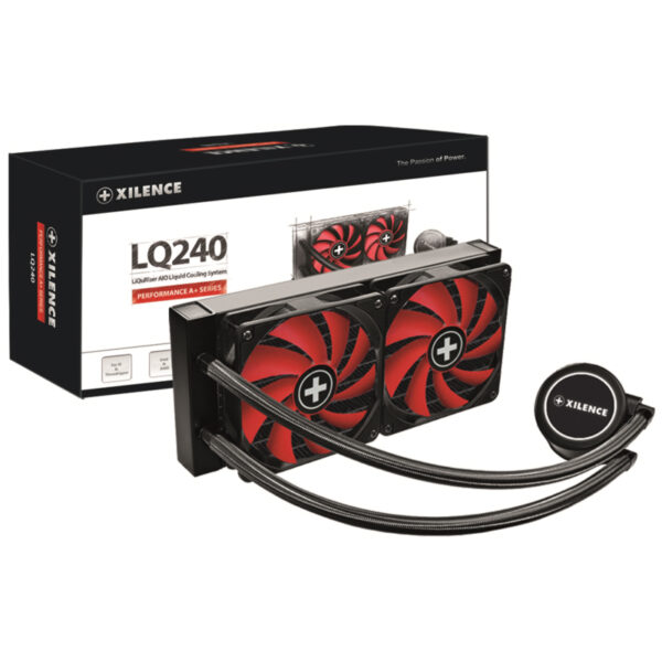 Xilence LiQuRizer LQ240 vodeno hlađenje za procesore Intel/AMD Multi socket, 2×120mm ventilator
