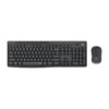 Logitech MK295 Silent bežična tipkovnica+miš, USB, tamnosiva (920-009809)