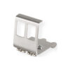 Roline VALUE DIN rail adapter (prazni) za 2 Keystone modula
