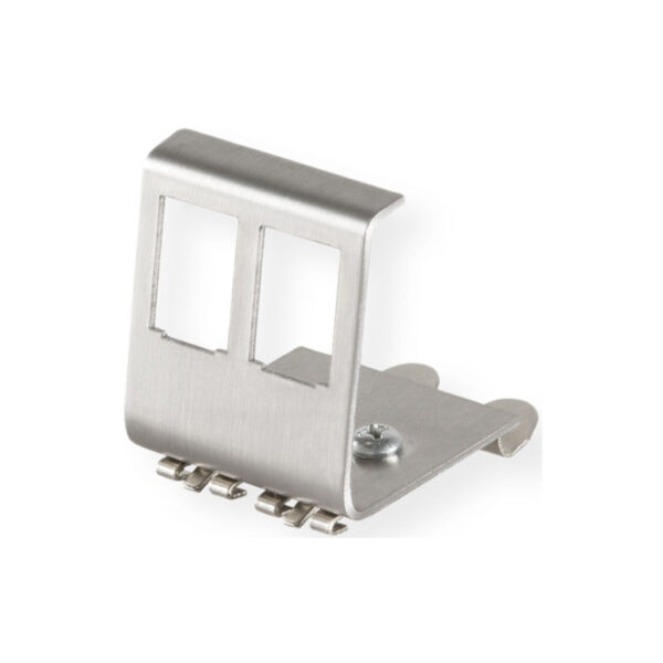 Roline VALUE DIN rail adapter (prazni) za 2 Keystone modula