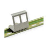 Roline VALUE DIN rail adapter (prazni) za 2 Keystone modula