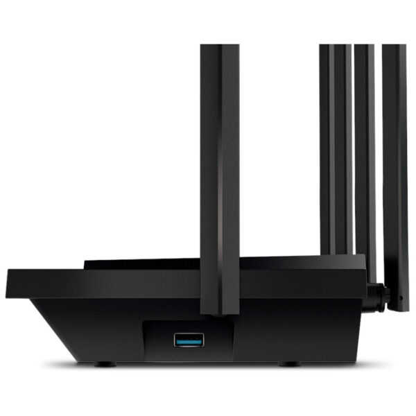 TP-Link AX5400 Archer AX73 bežični usmjerivač (Dual-Band Router Wi-Fi 6) 574Mbps/4804Mbps (2.4GHz/5GHz), CPU 1.5GHz, 802.11ax/ac/n/a/b/g, 1×G-WAN, 4×G-LAN, USB3.0, 6×fiksne antene