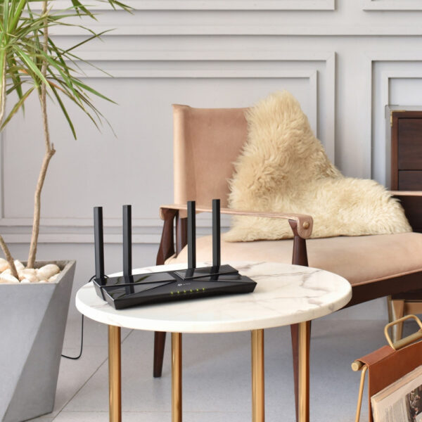 TP-Link AX1800 Archer AX23 bežični usmjerivač (Dual-Band Router Wi-Fi 6) 574Mbps/1201Mbps (2.4GHz/5GHz), 802.11ax/a/b/g/n/ac, 1×G-WAN, 4×G-LAN, 4×fiksne antene