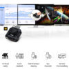 ATEN 2-port USB 4K HDMI KVM Switch sa kablovima (CS22H)