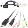 ATEN 2-port USB DisplayPort KVM Switch sa kablovima (CS22DP)