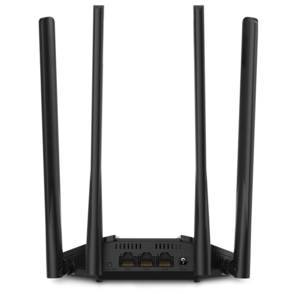 Mercusys AC1200 bežični usmjerivač (Dual-Band Router) 300Mbps/867Mbps (2.4GHz/5GHz), 802.11 b/g/n/ac/a, 2×G-LAN, 1×G-WAN, MU-MIMO, 4×5dBi fiksne omni-direkcione antene