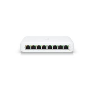 Ubiquiti UniFi Managed 8-port Gigabit Switch (4-port PoE+) 52W (USW-LITE-8-PoE)