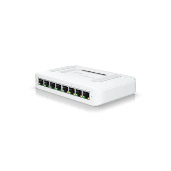 Ubiquiti UniFi Managed 8-port Gigabit Switch (4-port PoE+) 52W (USW-LITE-8-PoE)