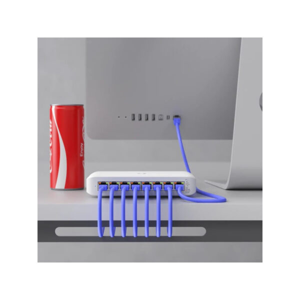 Ubiquiti UniFi Managed 8-port Gigabit Switch (4-port PoE+) 52W (USW-LITE-8-PoE)