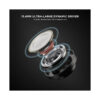 55957_02 1MORE ComfoBuds 2 TWS In-Ear bežične slušalice s mikrofonom, BT5.2, Sonarworks App, ENC, IPX5, 24h, crne