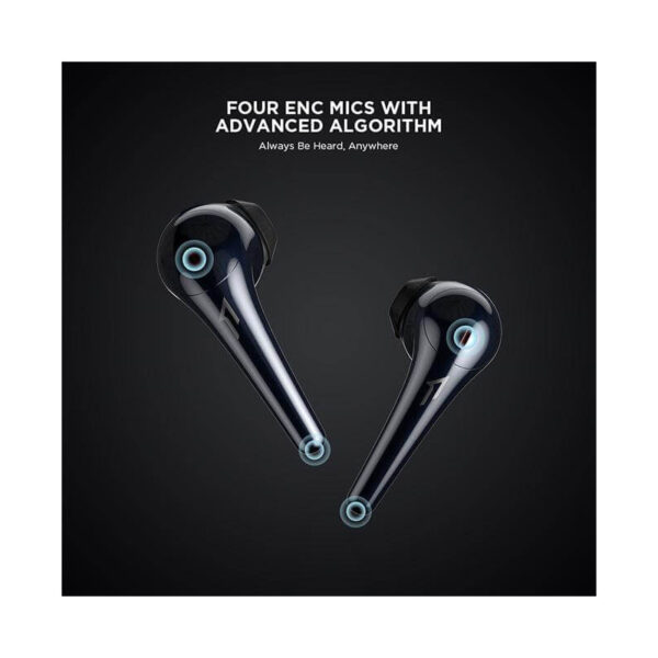 55957_03 1MORE ComfoBuds 2 TWS In-Ear bežične slušalice s mikrofonom, BT5.2, Sonarworks App, ENC, IPX5, 24h, crne