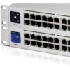Ubiquiti UniFi Managed 48-port Gigabit Switch, 4×10G SFP+, Touchscreen LCD, Rackmount (USW-PRO-48)