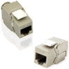 56323_01 Roline VALUE RJ45 Keystone konektor Cat.6a/Class EA, STP (tool-free), slim