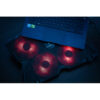 SureFire Bora Gaming podloga za hlađenje prijenosnika do 17", USB, crveni LED